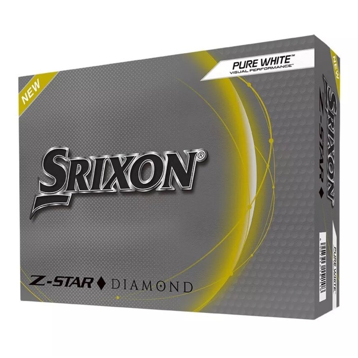 Srixon Z-Star DIAMOND Tour Golf Balls - White Urethane High Compression Ball