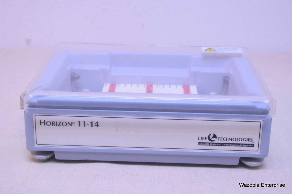 LIFE TECHNOLOGIES BRL HORIZON GEL ELECTROPHORESIS SYSTEM 11.14