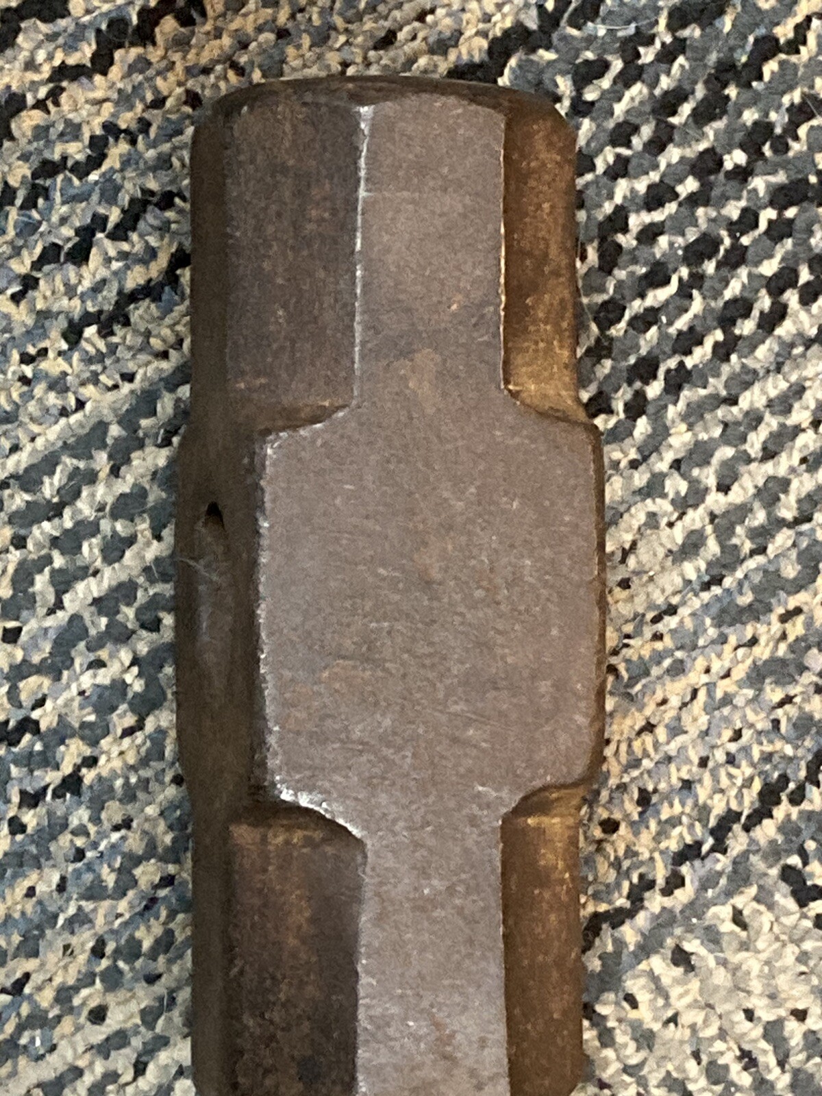 WARREN 8 LB Sledge Hammer Head Vintage Wood Splitting blacksmith anvil tool NICE