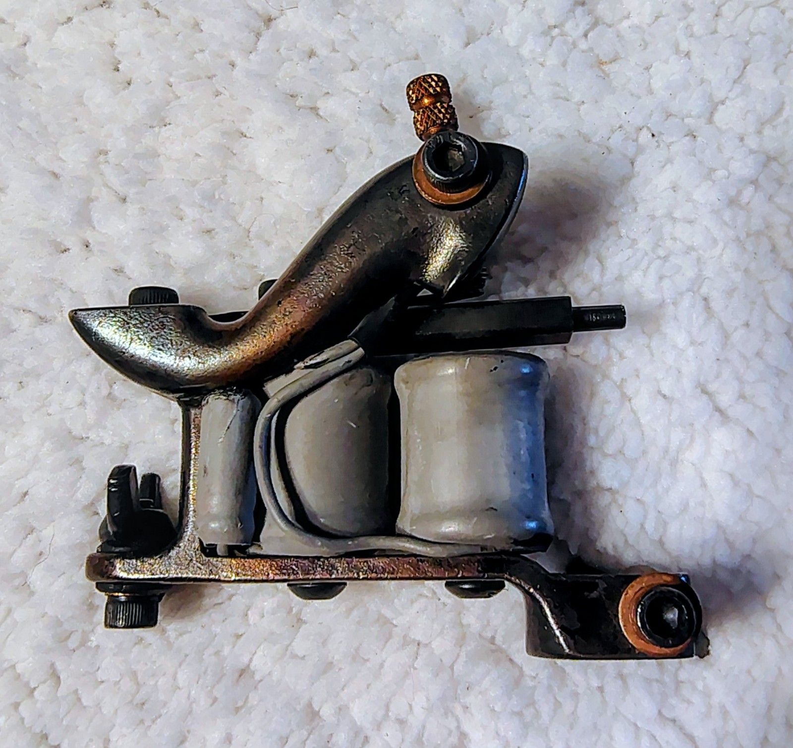 Mini coil iron frame tattoo machine liner