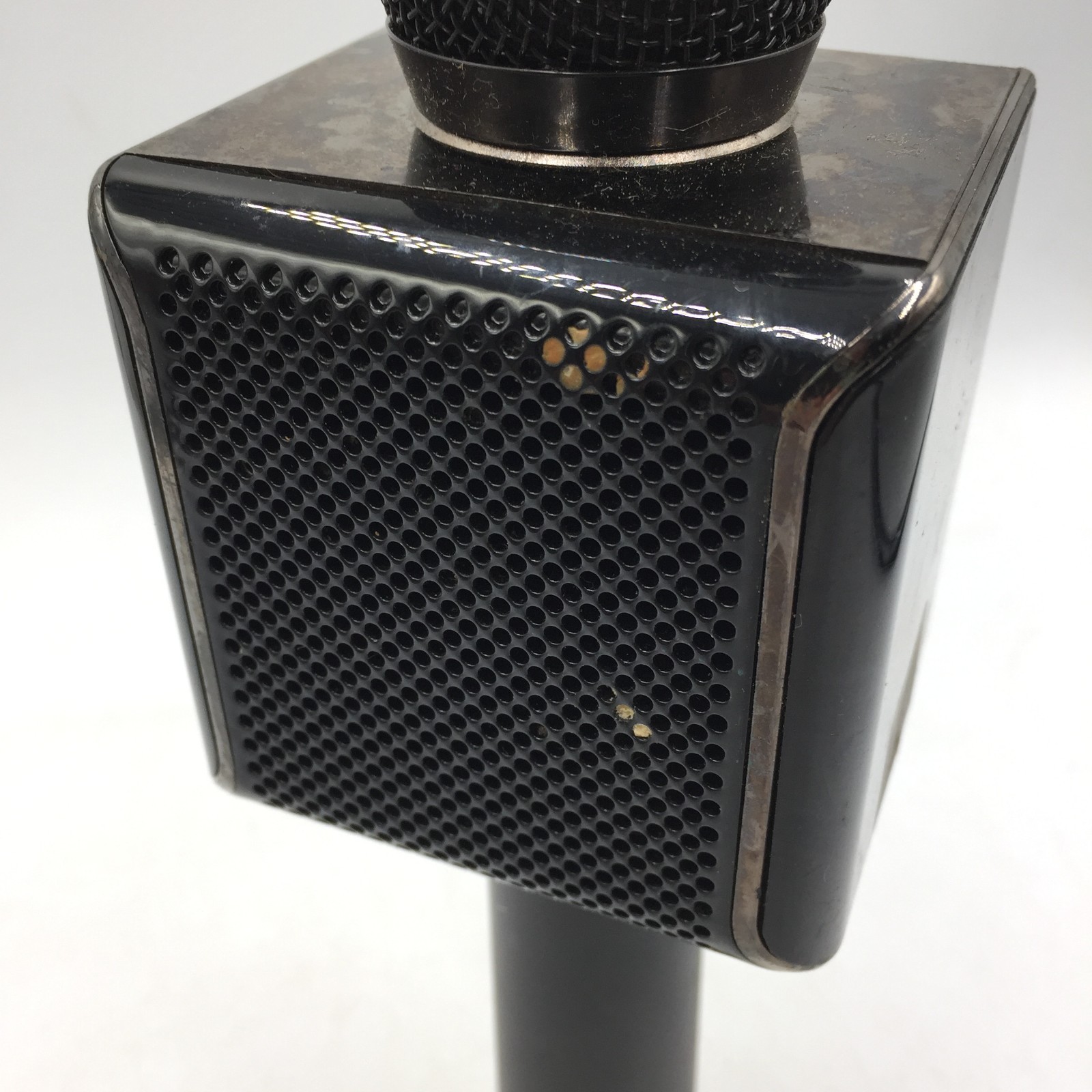Pop Solo LED Karaoke BLACK Microphone ONLY No Cables