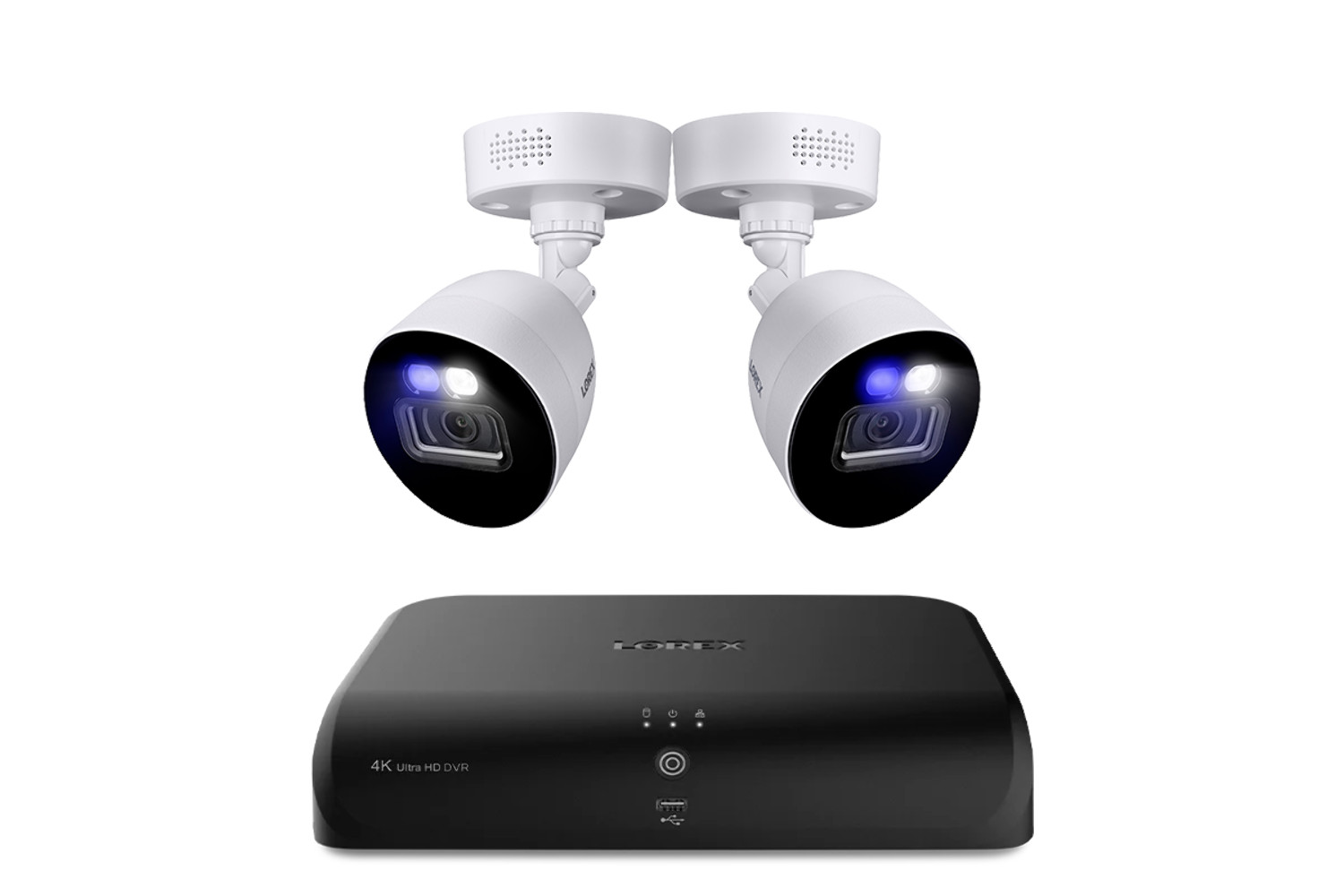 Lorex Classic Fusion 4K 12-Channel (8 Wired + 4 Wi-Fi) 1TB Wired DVR System with