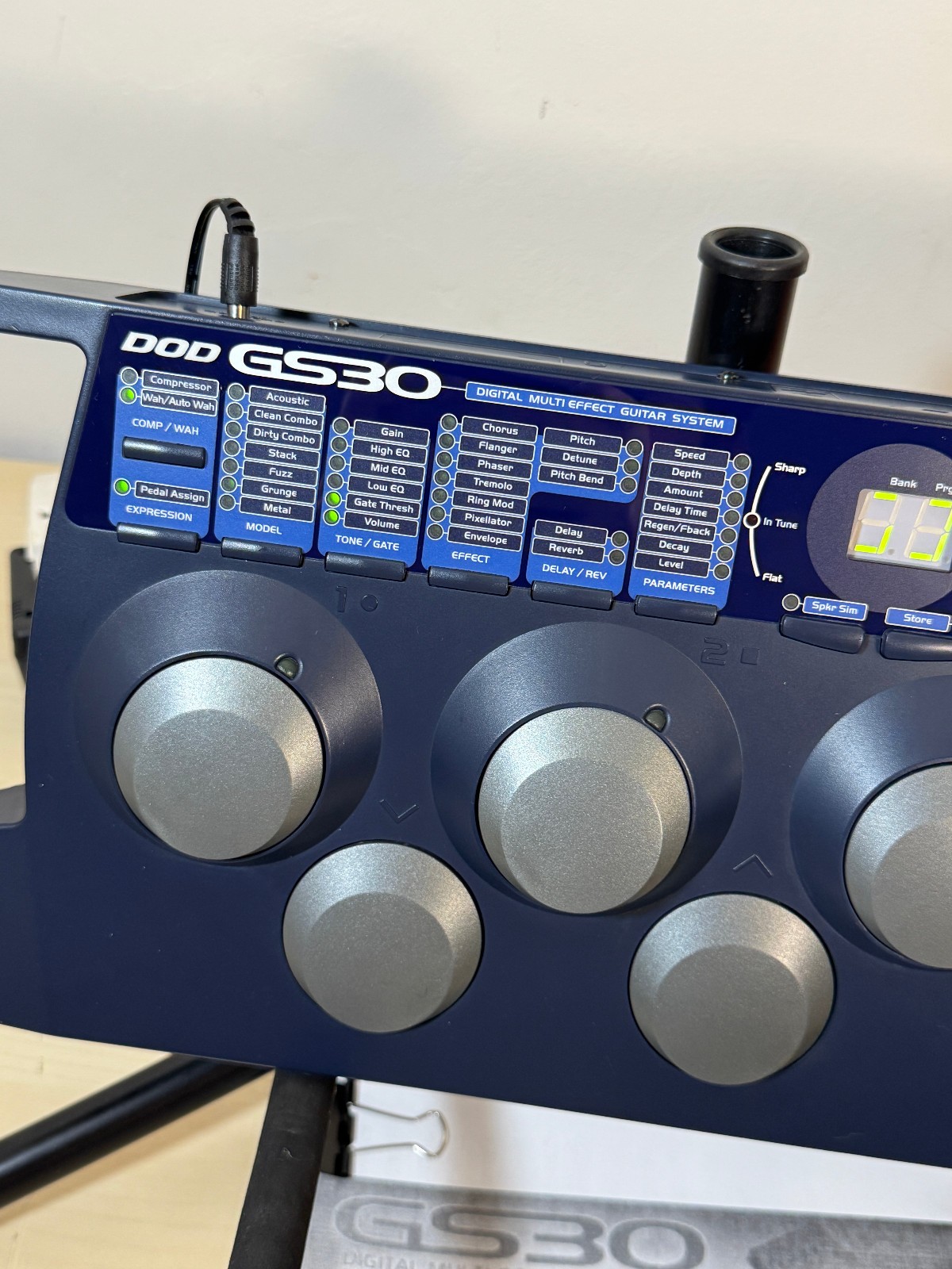 DOD GS30 - Digital Multi Effect - Guitar Effects Processor - w/ Manual and Power