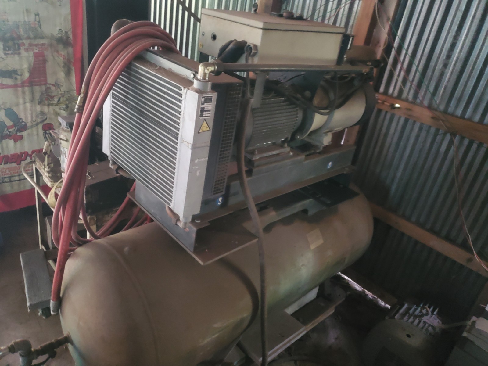 Mattei 10hp Rotary Vane Compressor