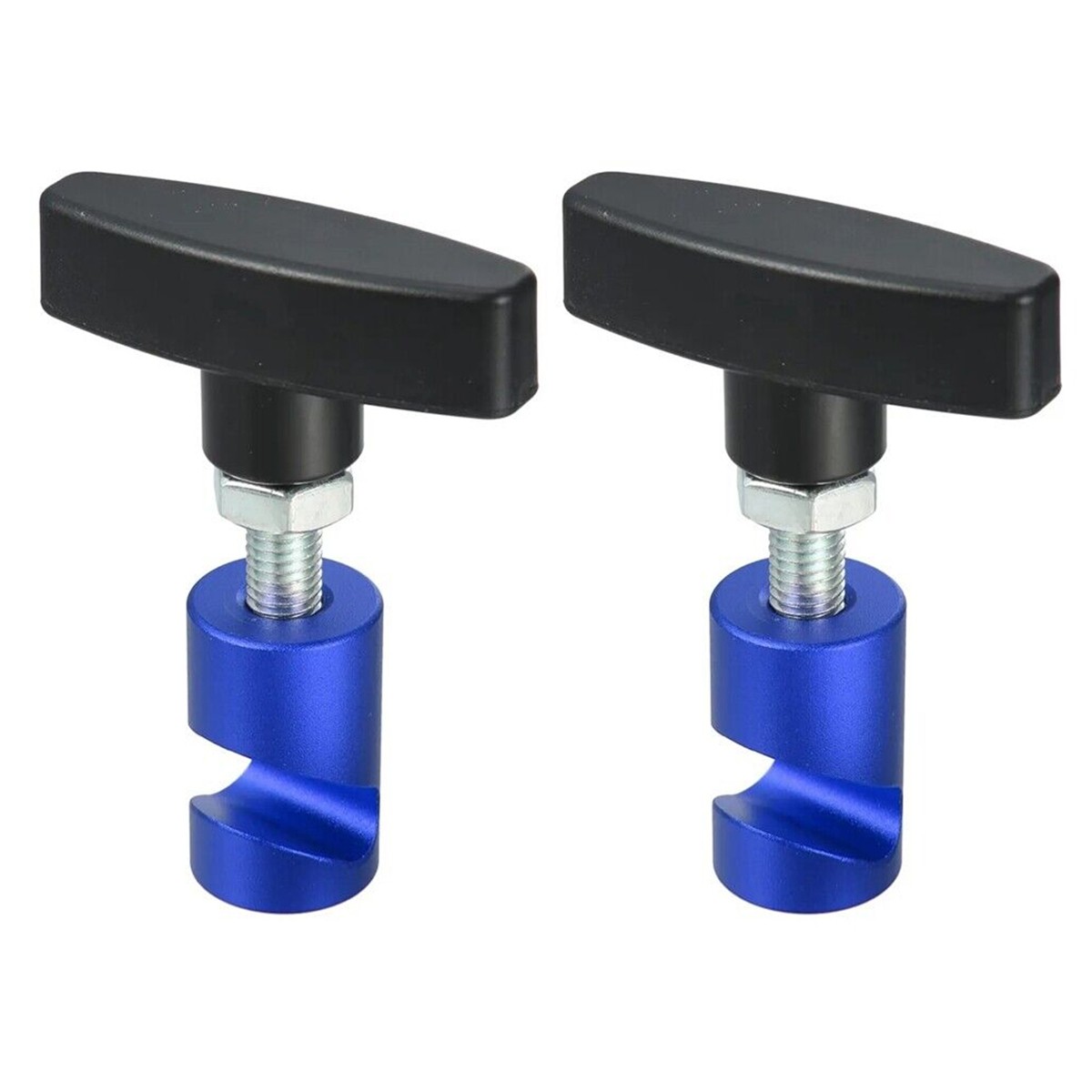 2PCS Automotive Hood Lift Rod Support Clamp Prop Strut Stopper Repair Fixed Tool