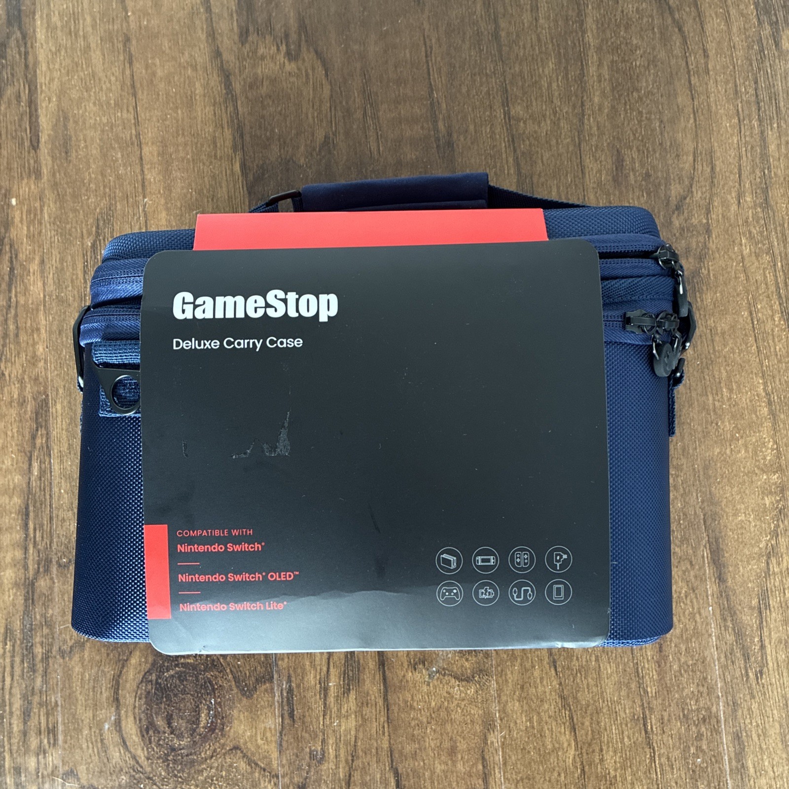 Large Game Stop Traveler Deluxe System Case For Nintendo Switch/Switch OLED 💼