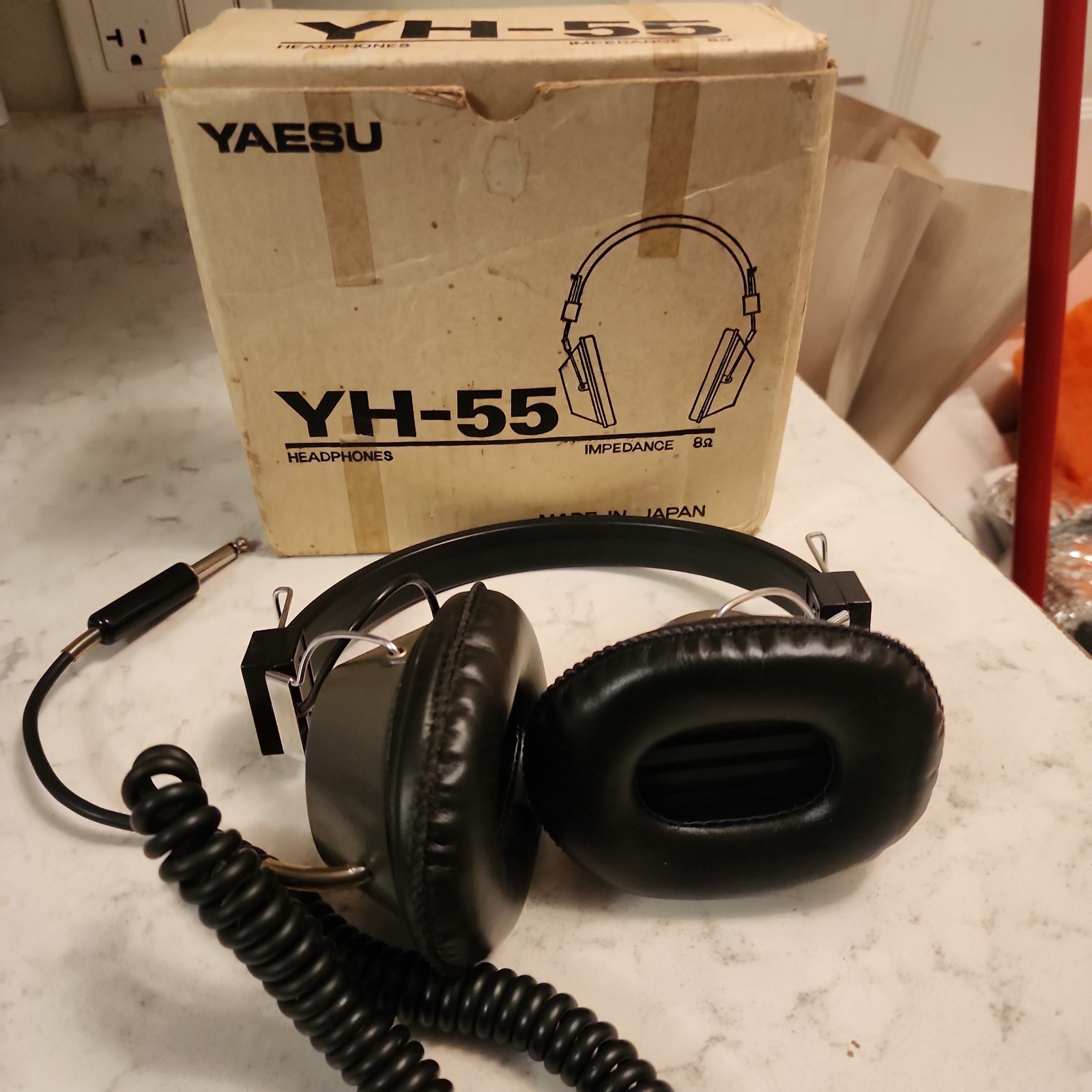 Yaesu YH-55 Communications Headphones | In Original Box | Good Clean Condition