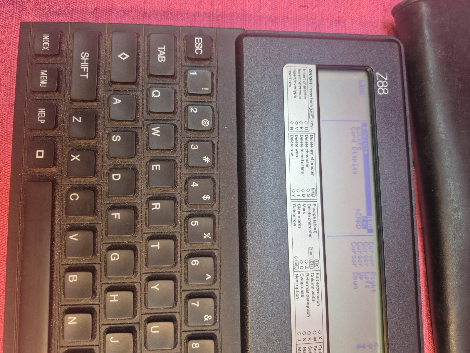 Vintage Cambridge Computer Z88 Portable Laptop Notebook Tested Working Sinclair