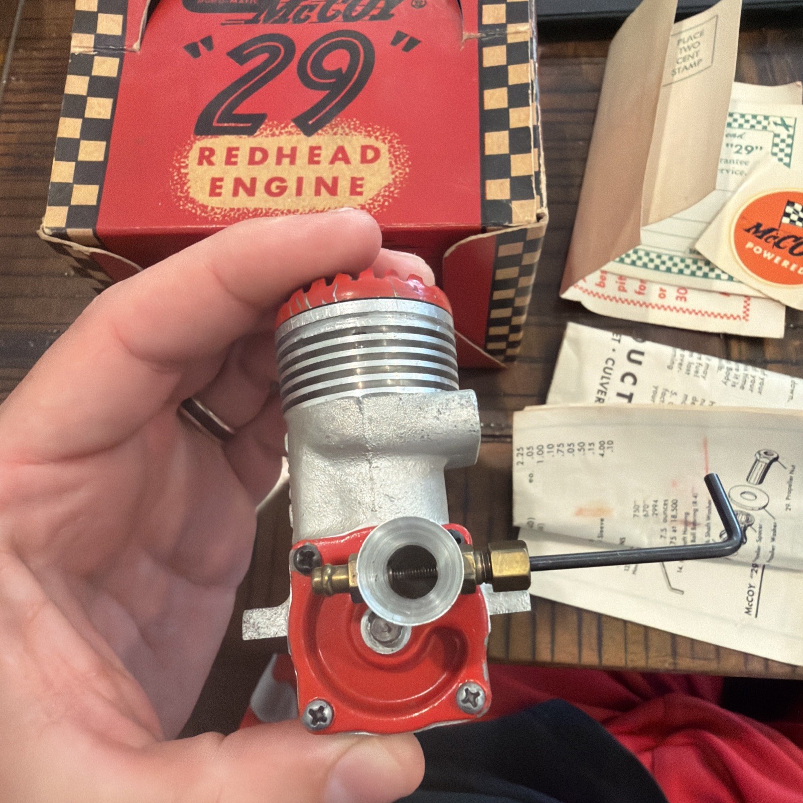 McCoy Redhead 29 .29 Vintage Model Engine New In Box