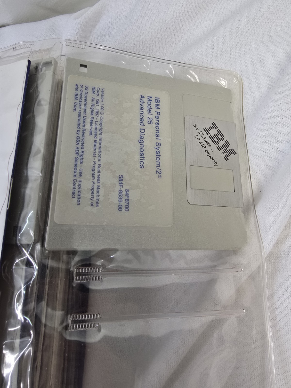Vintage IBM PS/2 Hardware Maintenance Service Technical Reference Kit 12 Disks