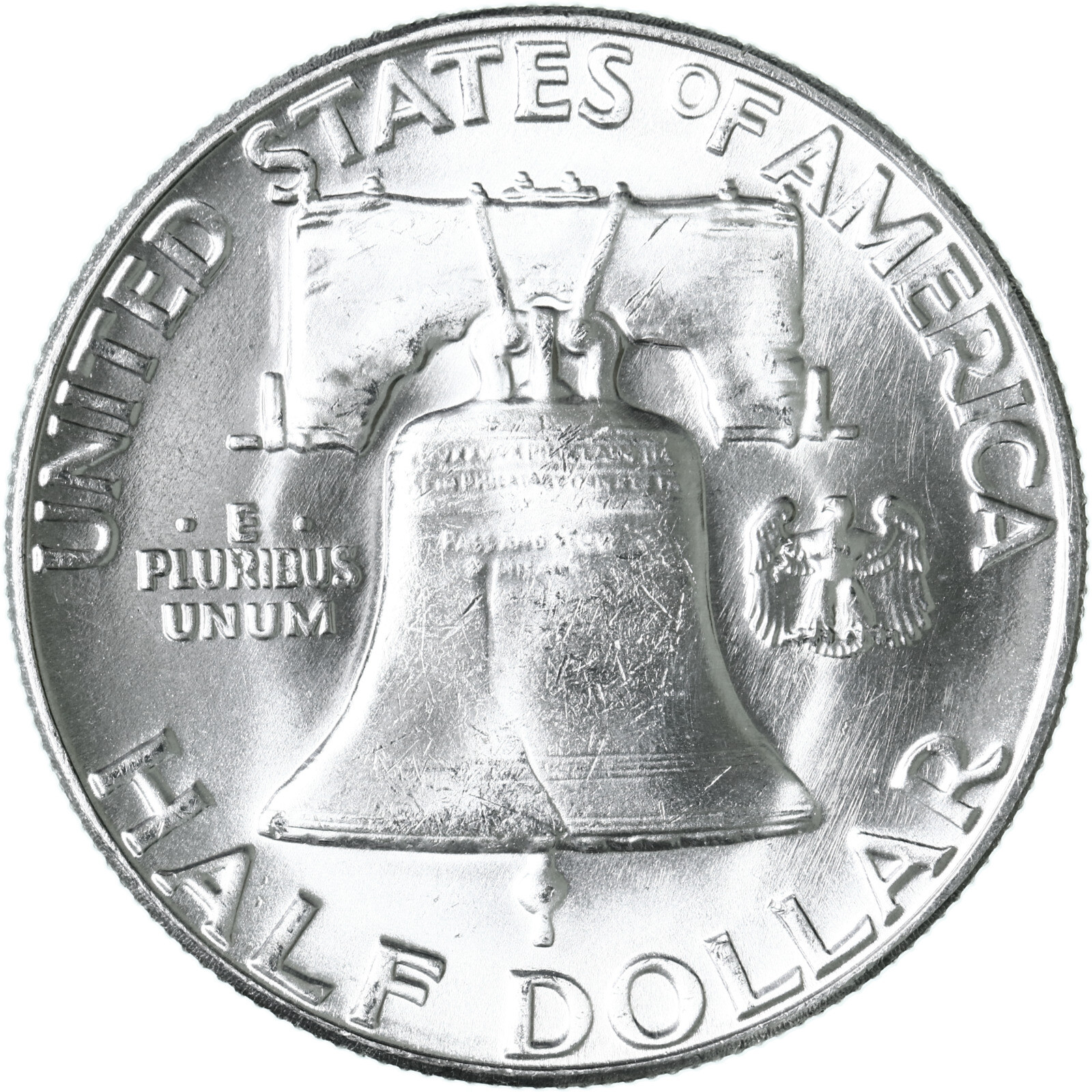 1962 (P) Franklin Half Dollar 90% Silver BU