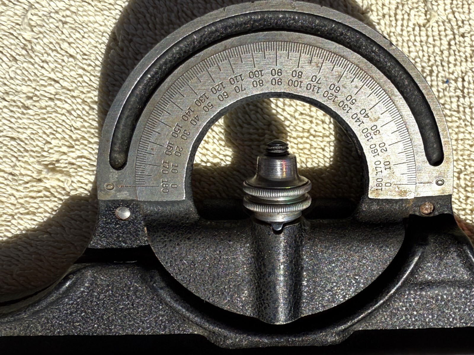 VINTAGE STARRETT NO. 491 MACHINIST COMBO PROTRACTOR