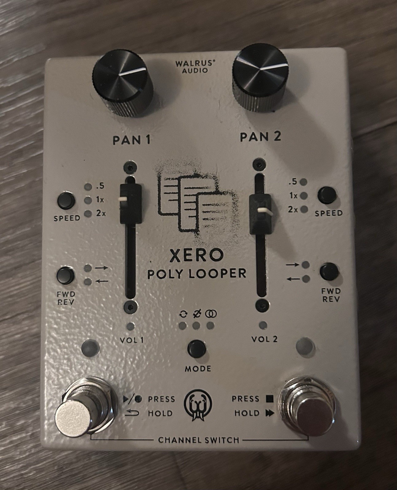 Walrus Audio Xero Poly Looper Digital Looper Pedal for Electric & Bass w/ Box