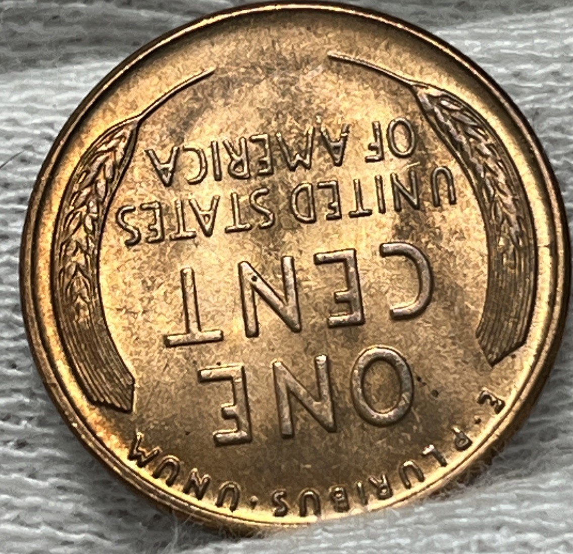1944 D/D Wheat Penny Errors DDO Die Clash Uncirculated