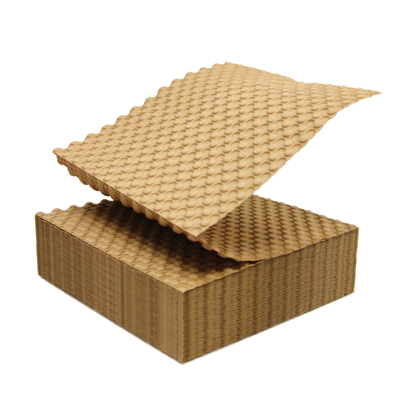 Paper Bubble Wrap Sheets for Packing, Moving, & Shipping - 12" x 12" x 250' -...