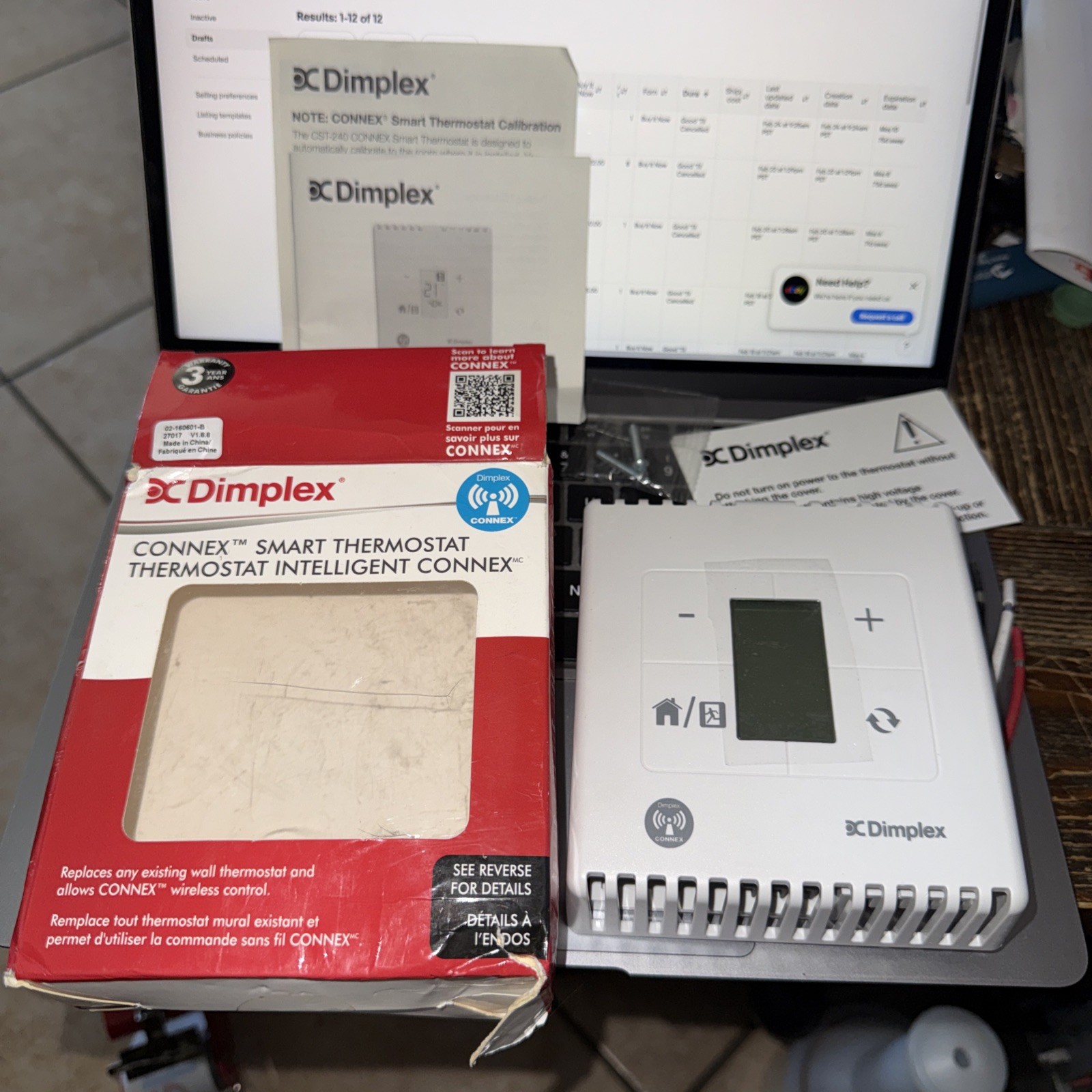 Dimplex Connex Smart Thermostat