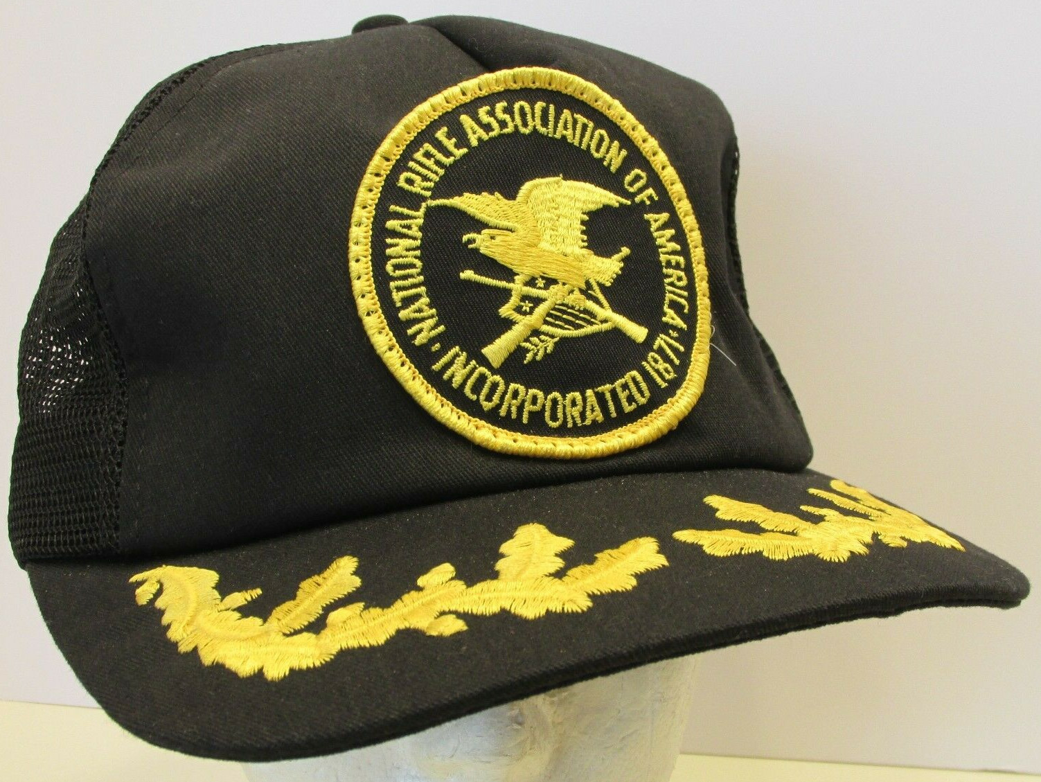 National Rifle Association Hat NRA Trucker Snapback Embroidered Cap USA