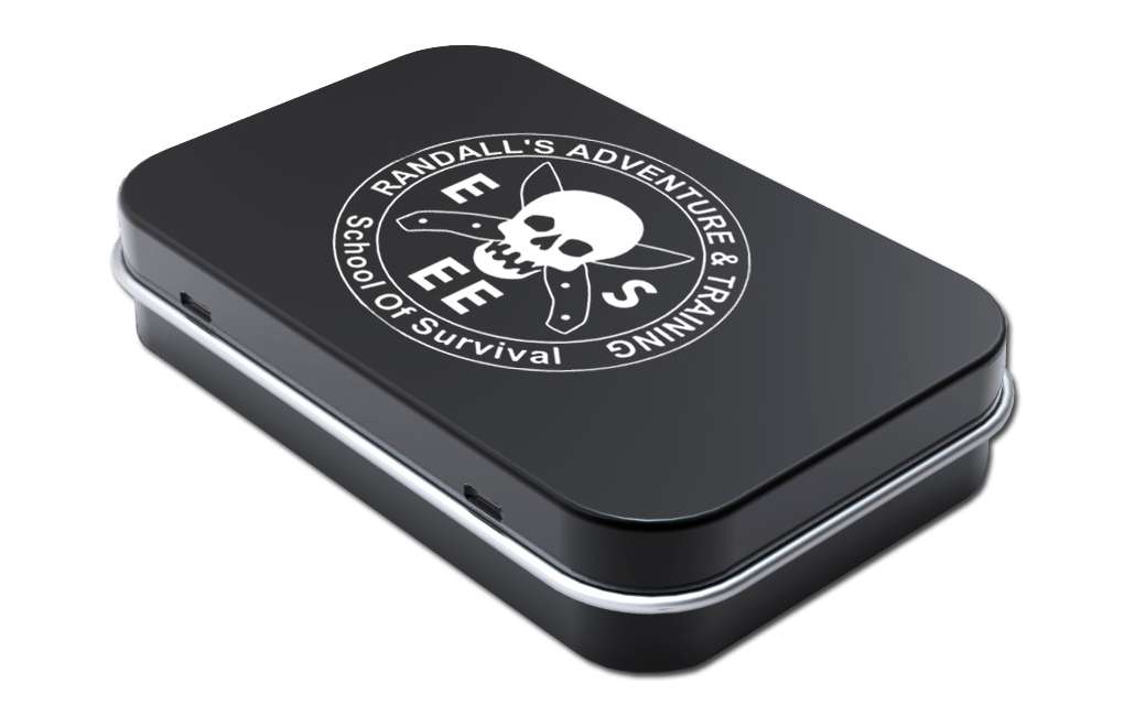 Esee Black Izula Gear Survival Kit Tin ESEE-KIT-CONTAINER