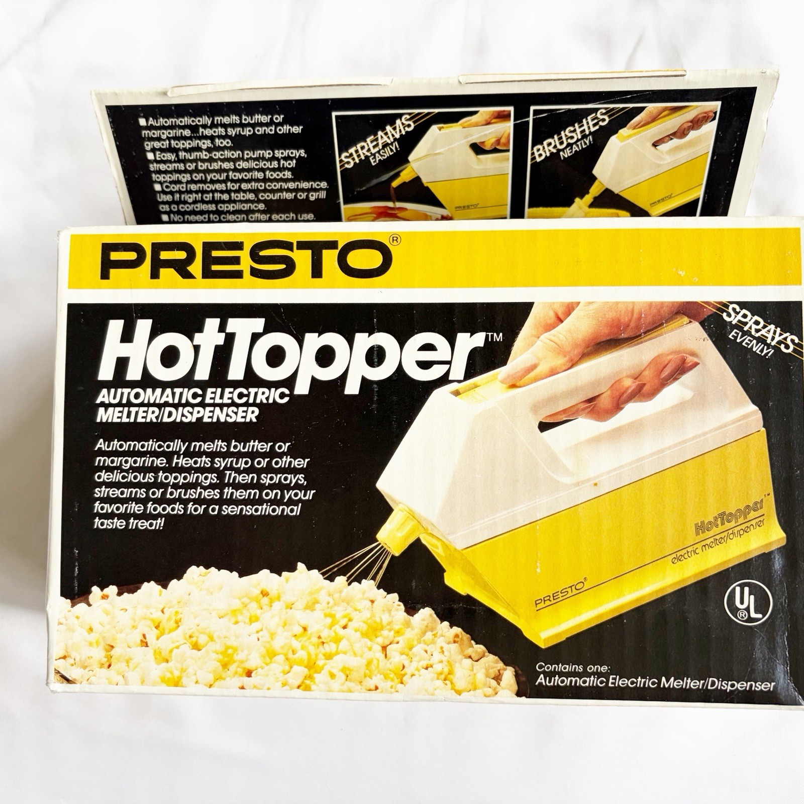 Vintage Presto Electric Hot Topper Butter Melter Dispenser