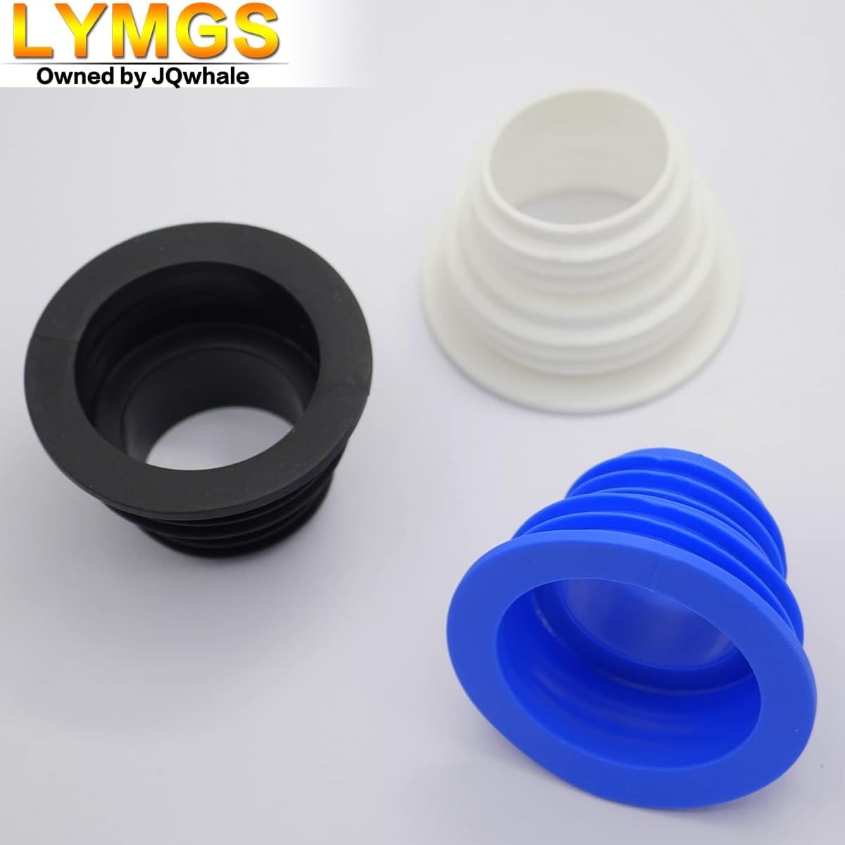 Universal Fit Drain Pipe Hose Silicone Plug, Washing Machine Blue,white,black