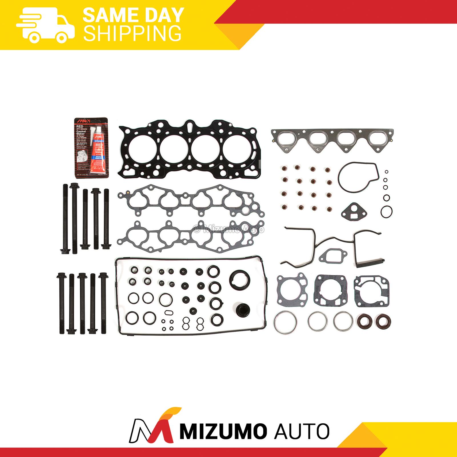 MLS Head Gasket Bolts Set Fit 90-01 Acura Integra LS RS GS 1.8 DOHC B18A1 B18B1