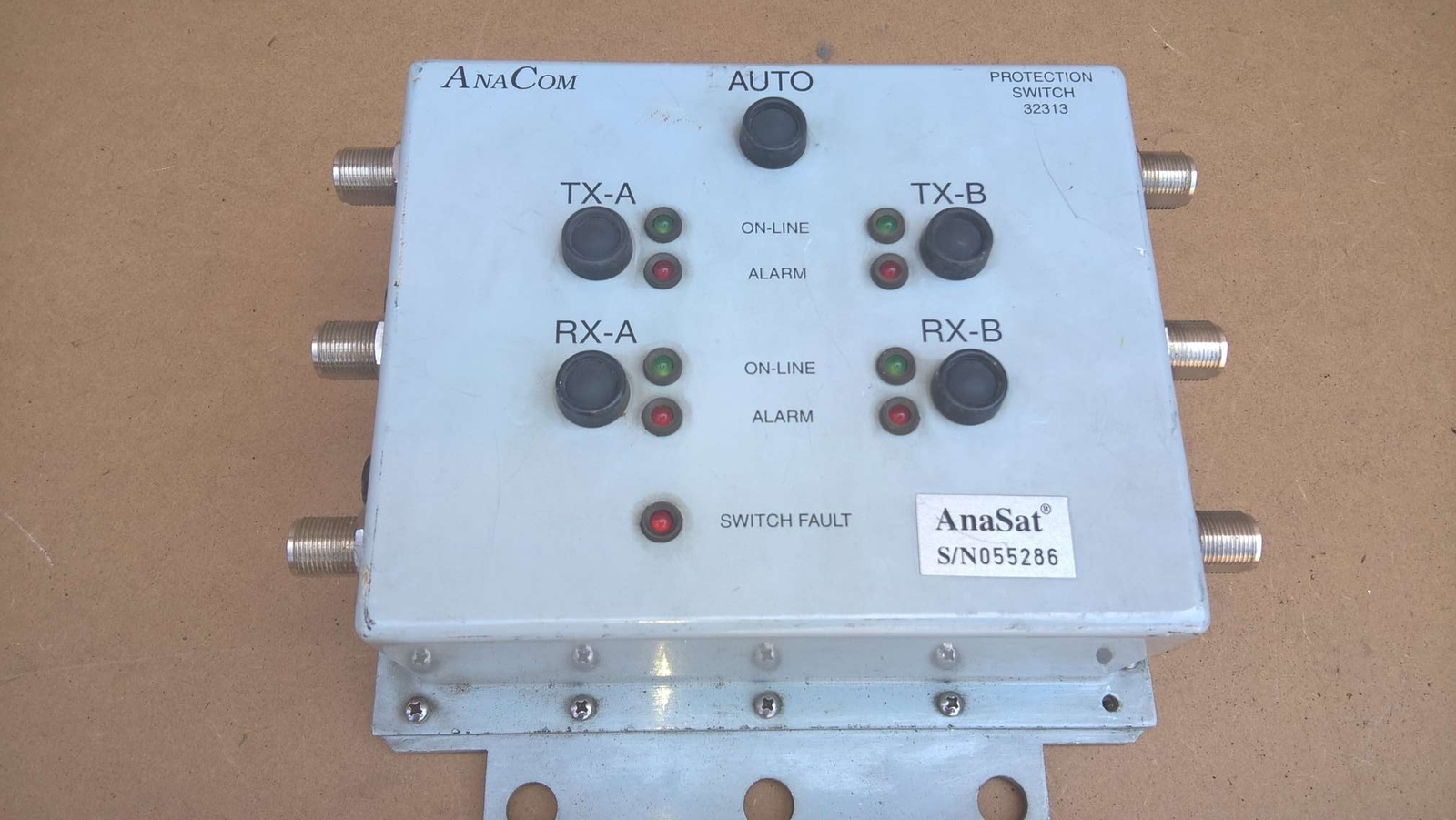 ANACOM ANASAT 32313 SATELLITE TRANCEIVER PROTECTION SWITCH xCONTROLLER 1:1 PS