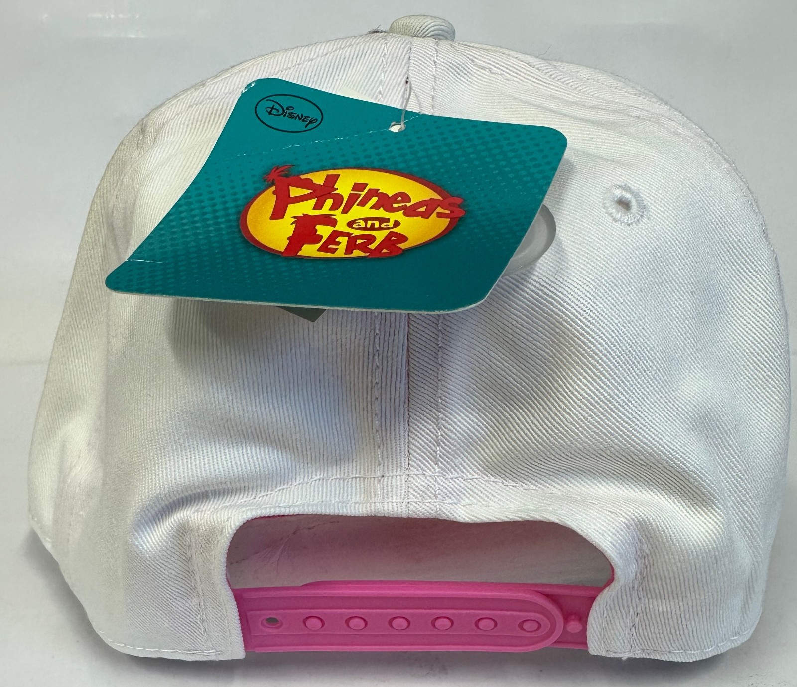 Baseball Cap - Disney - Phineas and Ferb - Perry White Snapback Adjustable Back