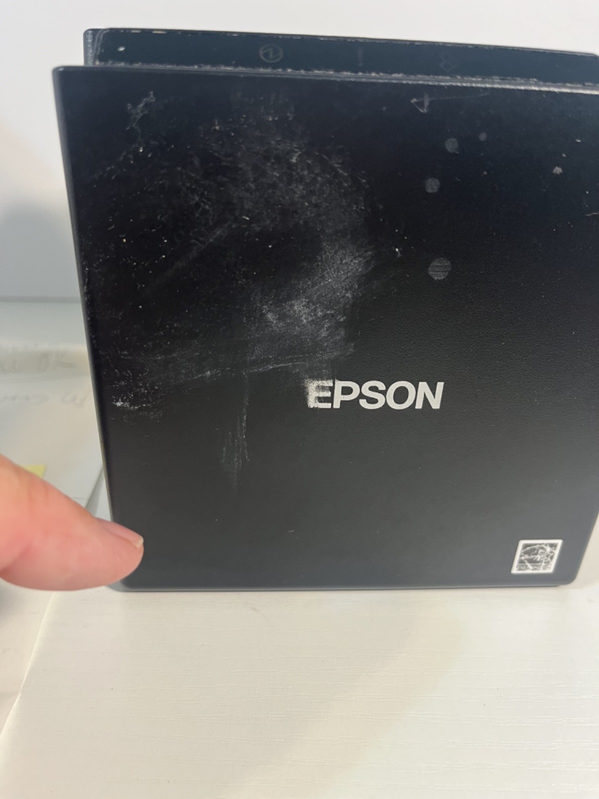 EPSON TMm30ii BLUETOOTH LAN Printer + Power Supply TESTED #a9998