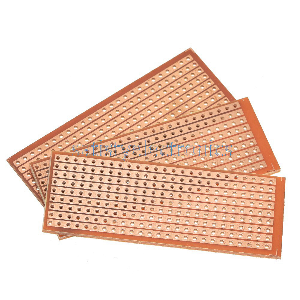 5PCS 2.5*6.4CM Prototype Paper PCB Universal Experiment Matrix Circuit Board