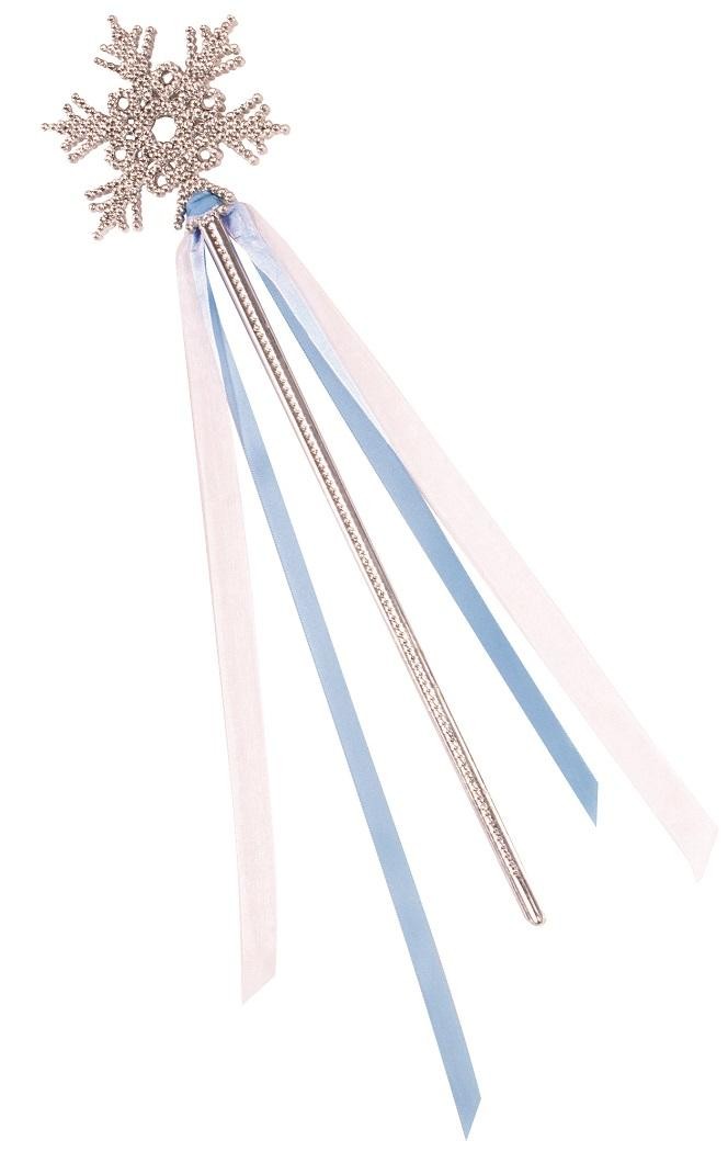 Snowflake Wand Winter Frozen Christmas Fancy Dress Halloween Costume Accessory