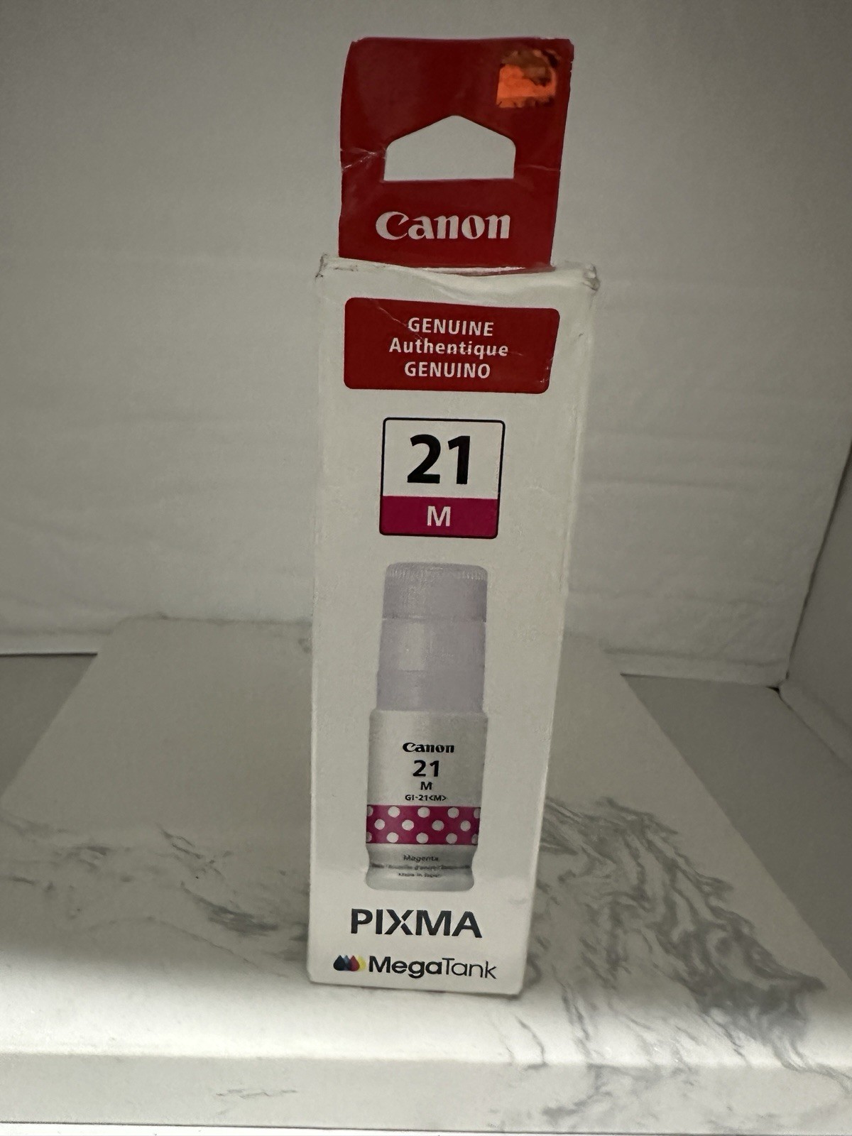 Canon GI-21 Magenta Ink Bottle, Compatible to G3260, G2260 & G1220-NEW