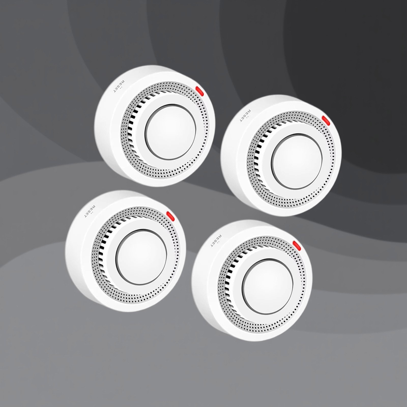 Tuya Smart WiFi Smoke Sensor Fire Protection 85dB Sound Security System Control