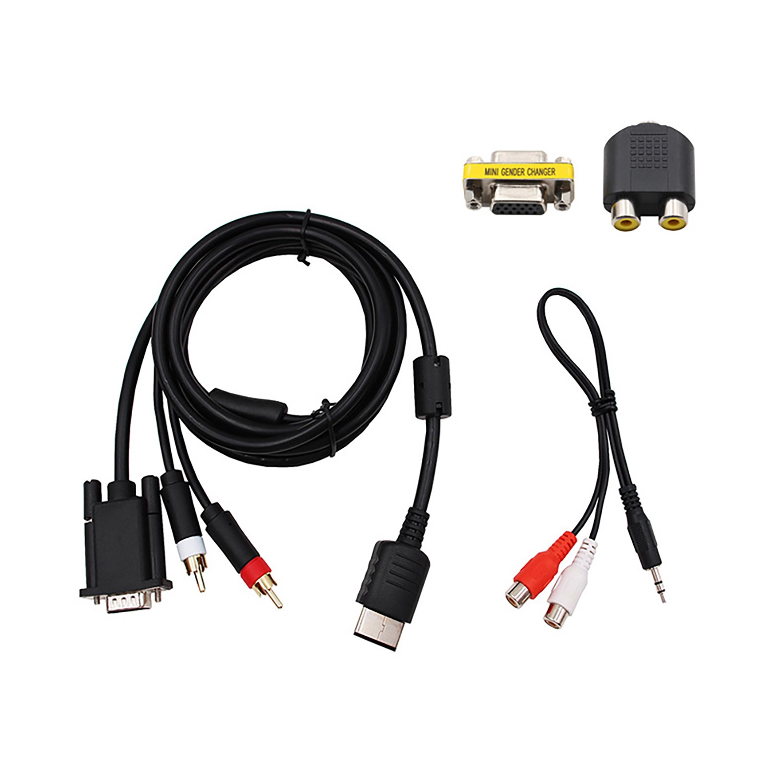 1.8m VGA HD Cable With Adapter For Dream-cast DC Strong Anti-interference