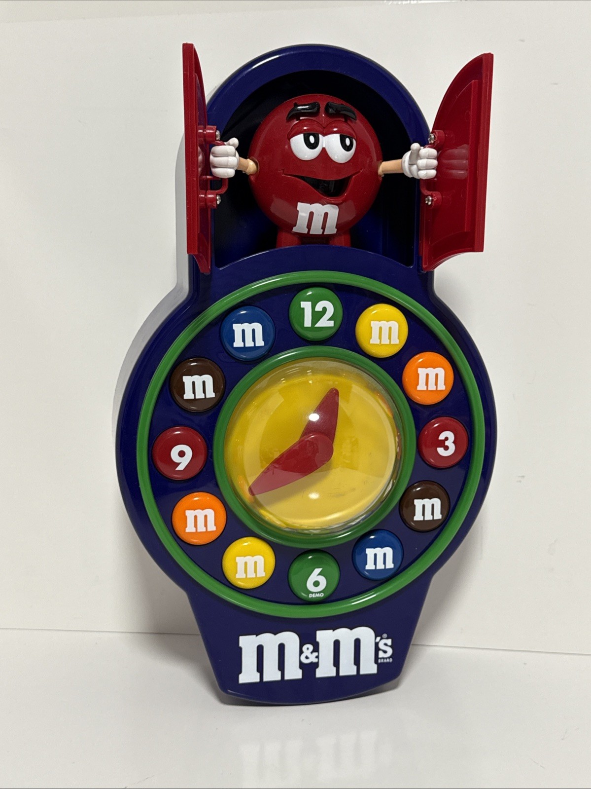 M&M Animated Pendulum Cuckoo Wall Clock/For Parts/Untested/Read