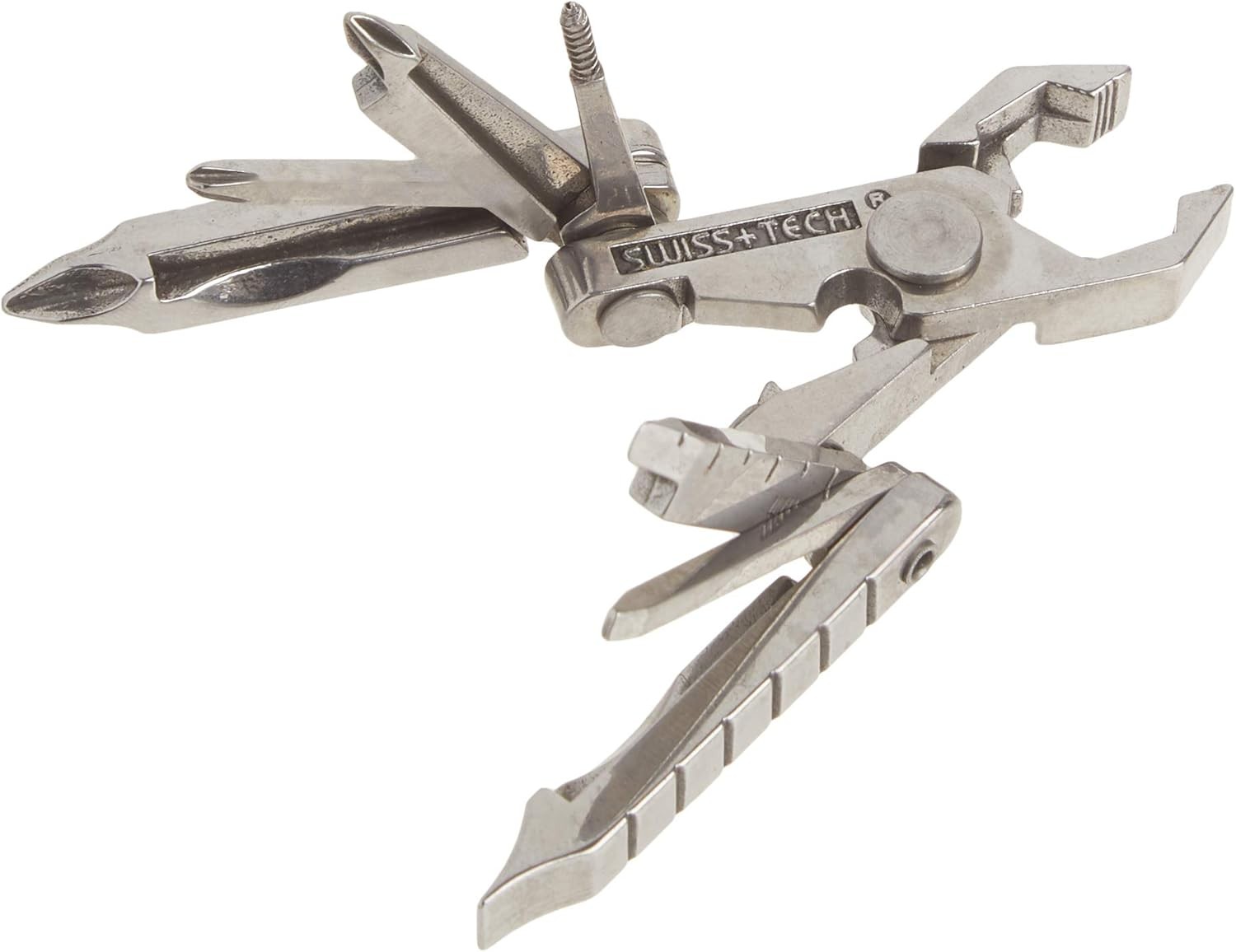 SWISS+TECH ST53100 Stainless Steel 19-in-1 Key single pack,