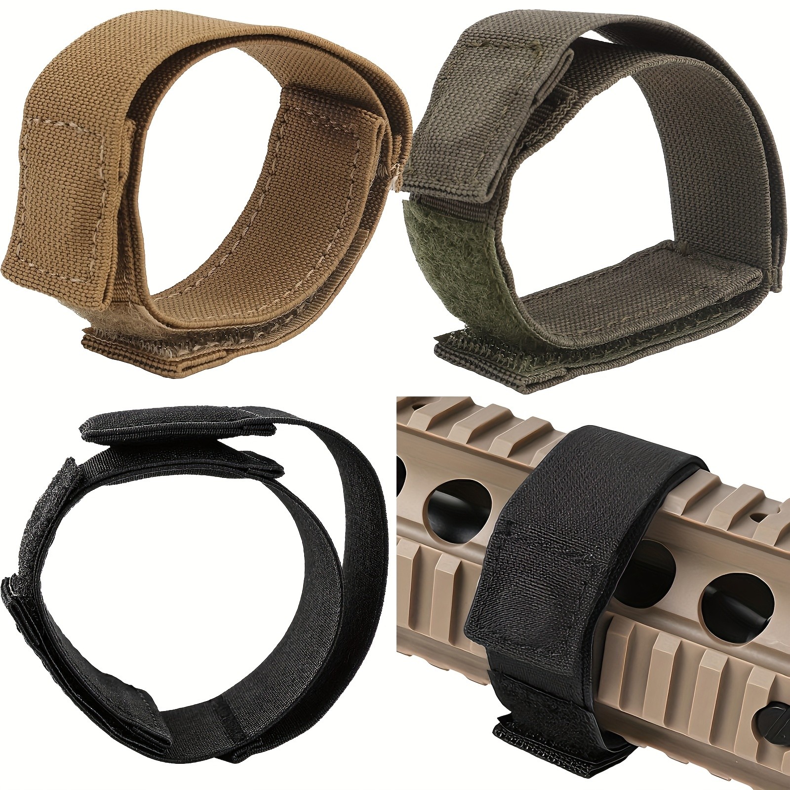 Magnetic Rifle Sling Retainer Band for Sling Staging, Quick Release Sling Keeper
