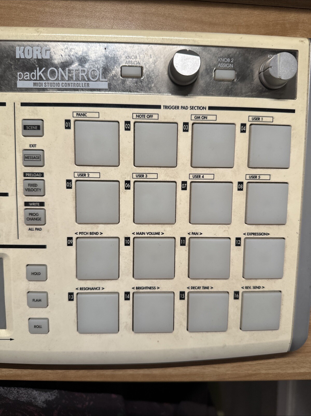Korg Padkontrol Midi Studio Controller Kpc-1 WORKS