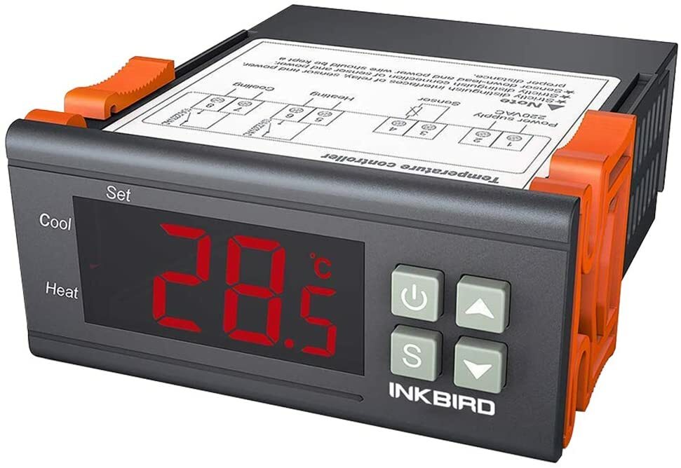 Digital Temperature Controller Thermostat ITC-1000 12V Fan Heater Control Cooler