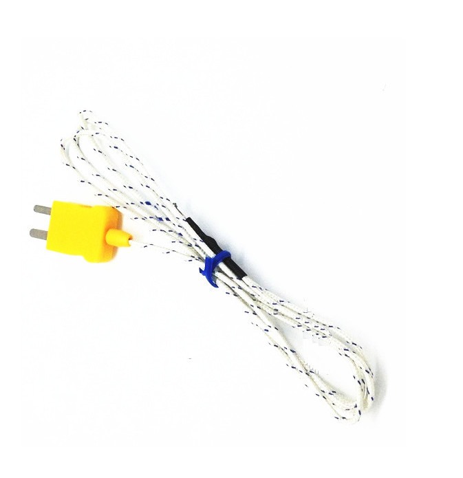 10pcs 1m Wire K Type Thermocouple Sensor Probe Test Temperature NEW