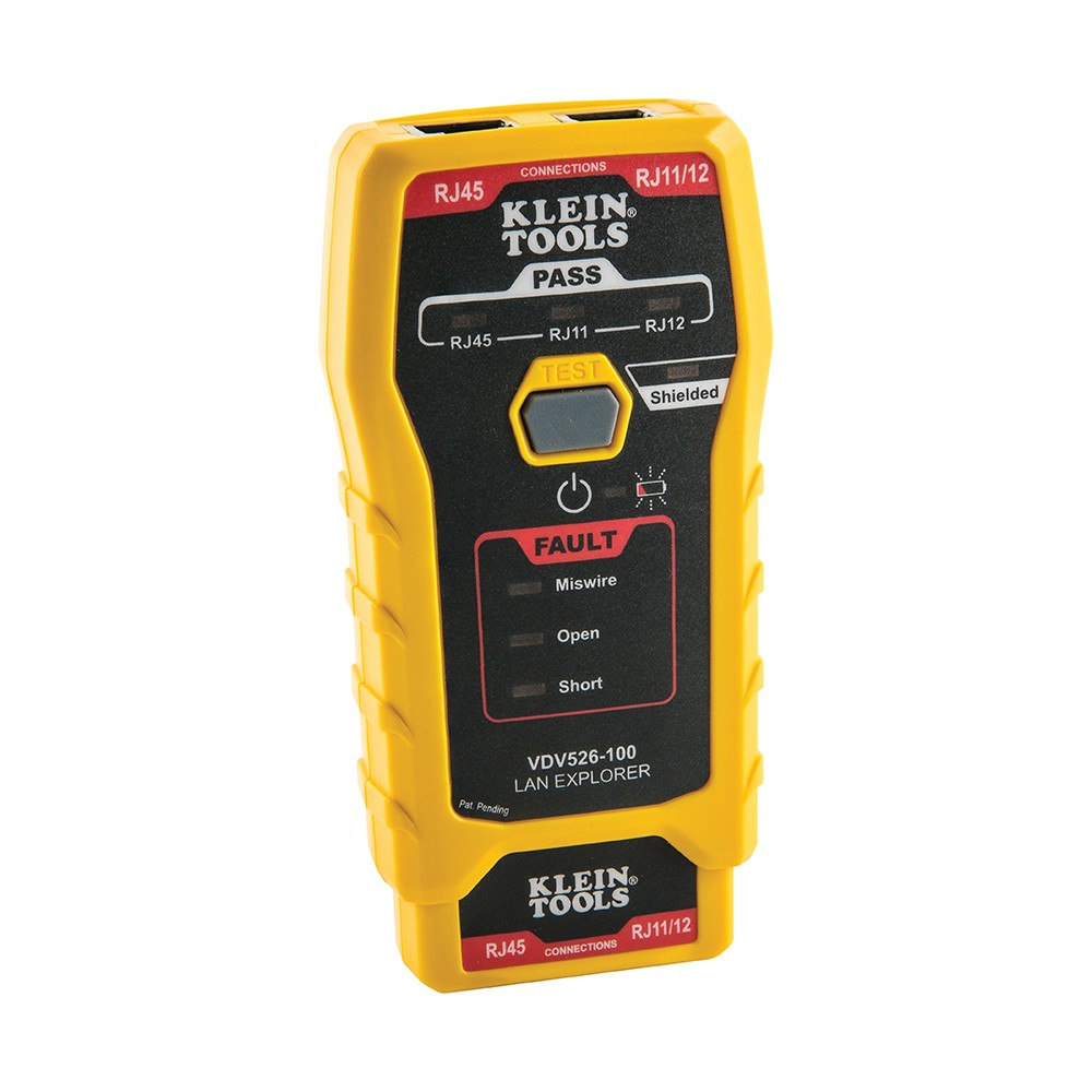 Klein Tools VDV526-100 Network Cable Tester, LAN Explorer Data Tester w/ remote