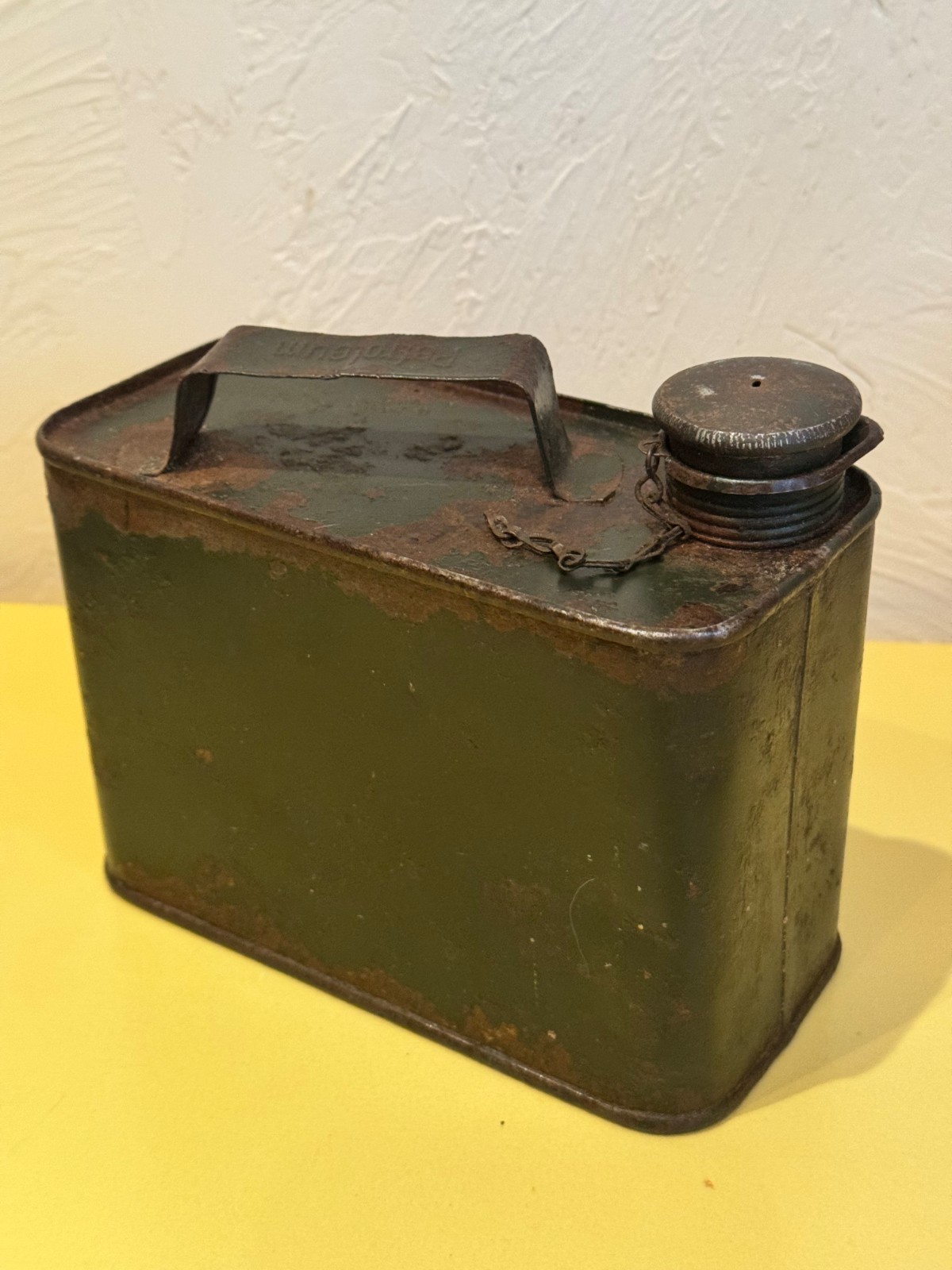 WW2 German MG Oiler P Oil Tin cjs MG 34/42 Wehrmacht Werkzeug Cleaning Heer Oel