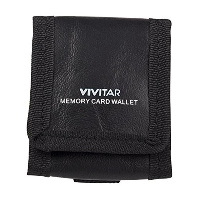 Vivitar Memory Card Wallet HF-MW003 Black NIP New In Plastic