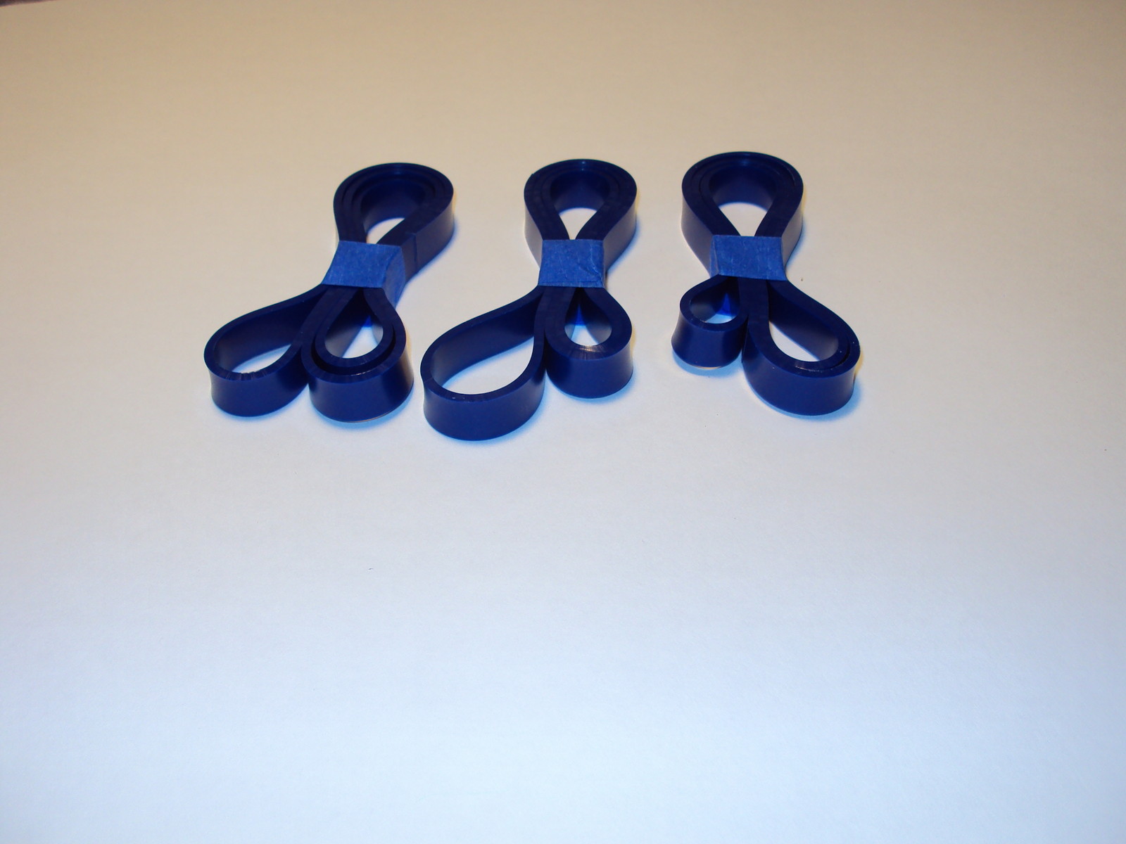 SET OF 3 BLUE MAX URETHANE BAND SAW TIRES FOR LUNA RBS 300 BAND SAW RBS300