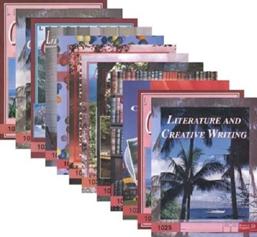 12 PC Set Grade 3 Literature & Creative PACES 1025-1036 4th Ed New Free Ship