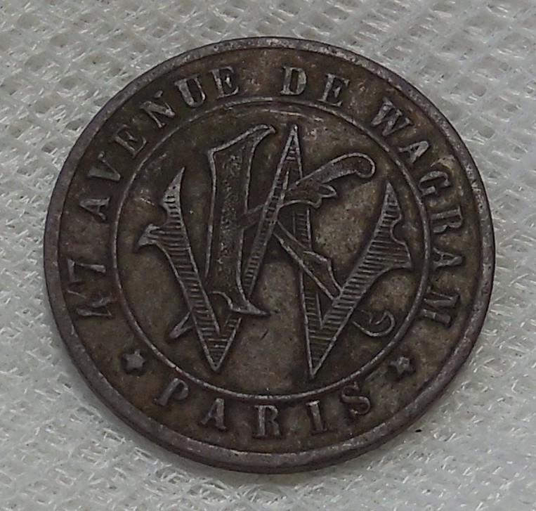 KERMESSE WAGRAM 47 AVENUE DE WAGRAM PARIS FRANCE TOKEN