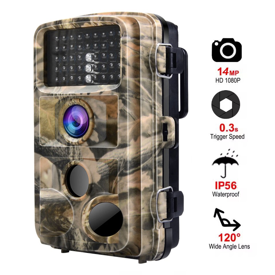 14MP 1080P Trail Hunting Camera Night Vision Wildlife Scouting Game Cameras PIR