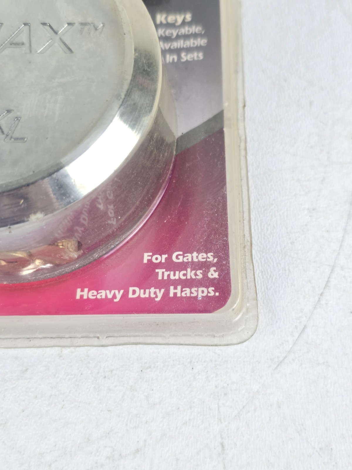 Trimax Maximum Security Hidden Shackle Lock Padlock Part Number: THPXL