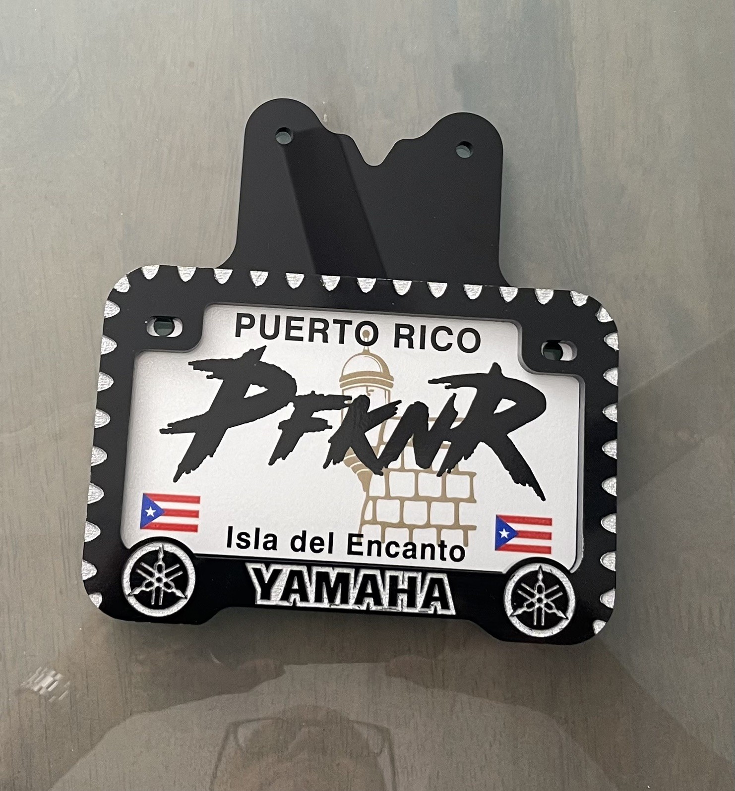 YAMAHA BANSHEE Acrylic License Plate kit