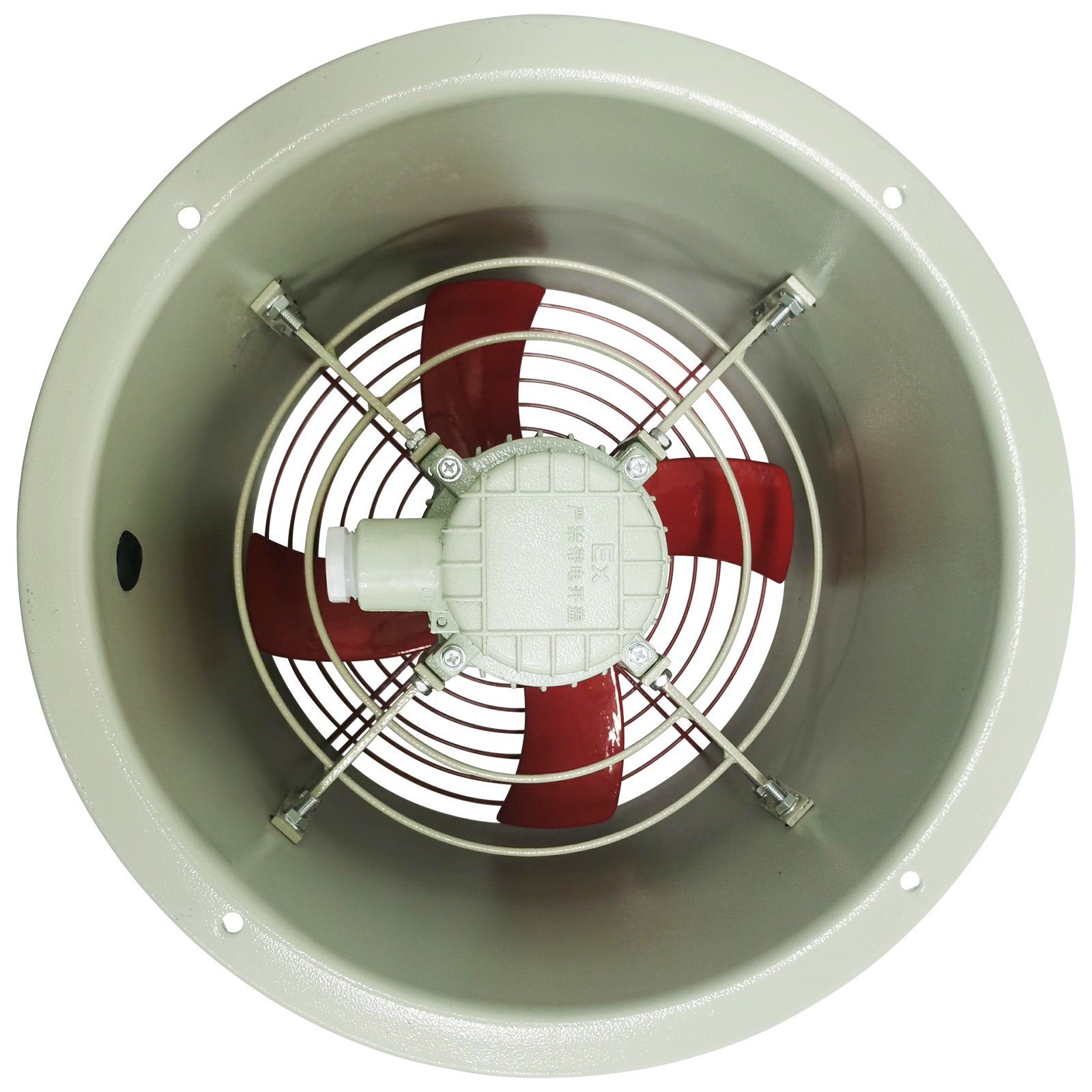 12" Hazardous Location Axial Fan Explosion-Proof Inline Duct Blower Ventilation