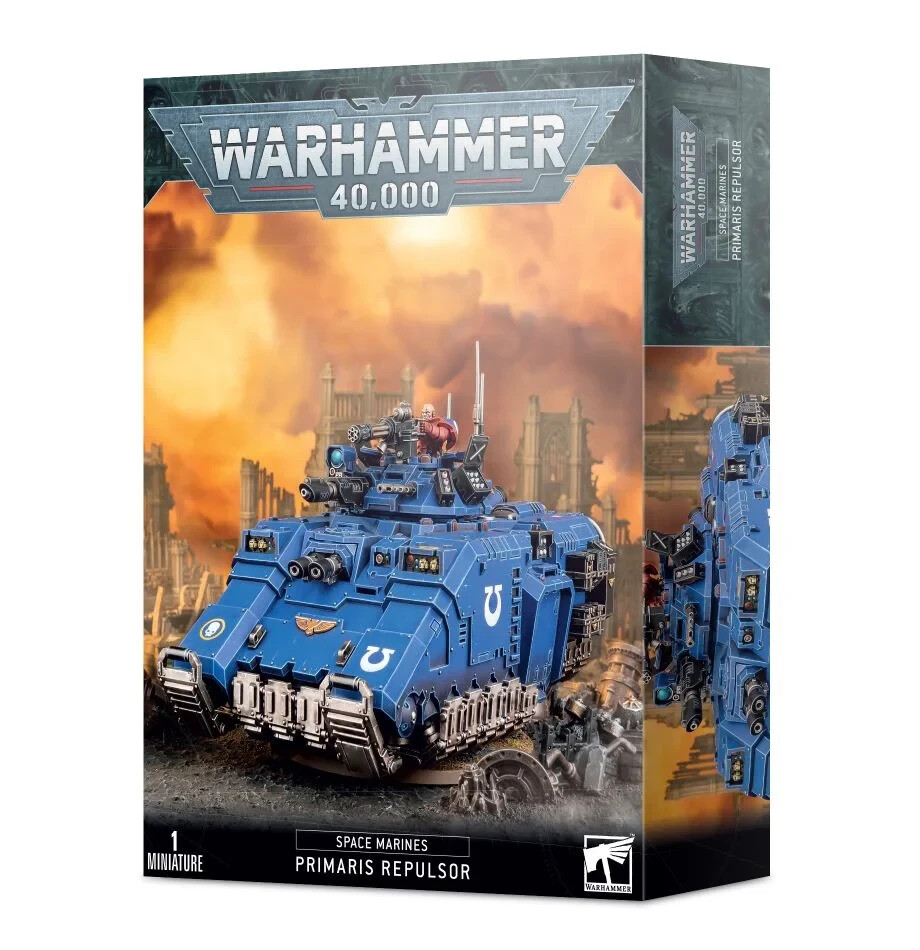 Space Marines Primaris Repulsor - Warhammer 40k - Brand New! 48-78
